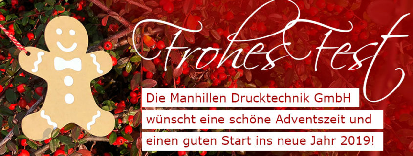 Making-of Weihnachtskarte: Druckveredelung mit Duftlack (im Siebdruck), Laserschneiden, Laserbeschriftung und Druck der Trägerkarte im Digitaldruck