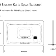 RFID Blocker / NFC Blocker / Schutzkarte: So funktioniert die Schutzkarte in Ihrem Geldbeutel. Eine RFID Blocker Karte schützt Ihre Kreditkarten vor digitalem Datenklau