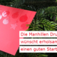 Making-of Weihnachtskarte 2020: Manhillen zeigt facettenreiche Druckveredelung in unserer Digitaldruckerei in Rutesheim (nahe Stuttgart)