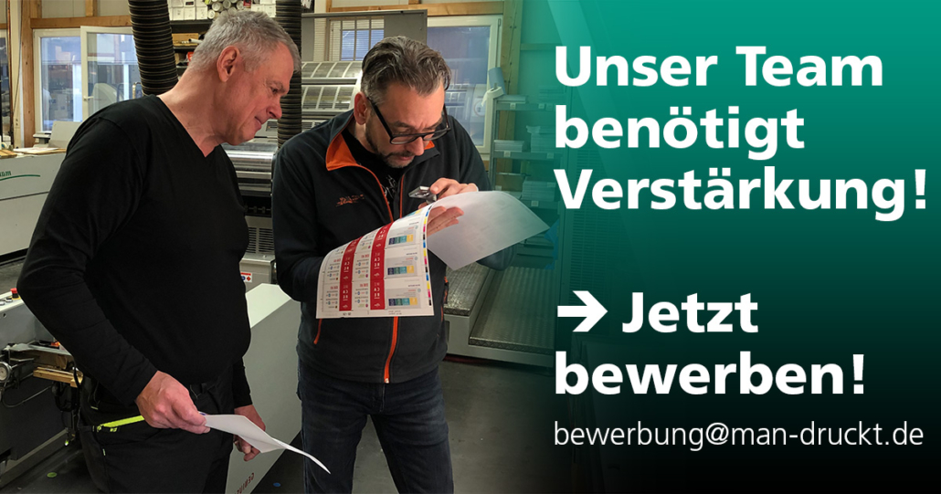 Unser Team benötigt Verstärkung: Mehrere 450 €- / Teilzeit- / Vollzeit-Jobs für unsere Spezialdruckerei für Plastikkarten-Produktion, UV-Offsetdruck, Digitaldruck, Lentikulardruck in Rutesheim Stuttgart.